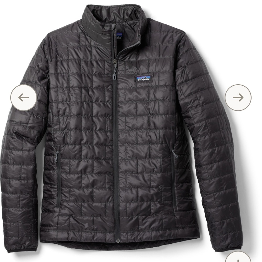 Patagonia Nano Puff jacket, black, XL, new